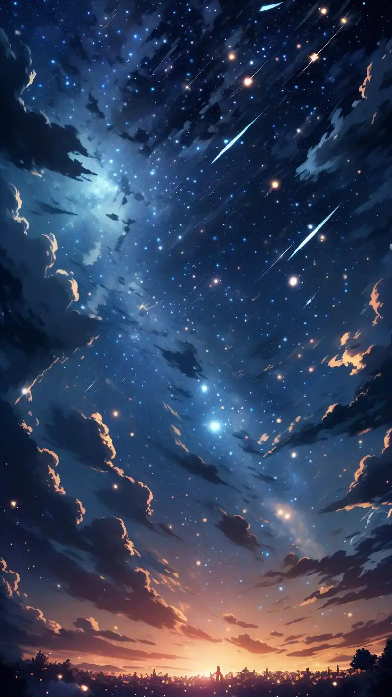 99唯美星空壁纸,梦幻般的美90 探索星空的深邃与神秘,这组唯美