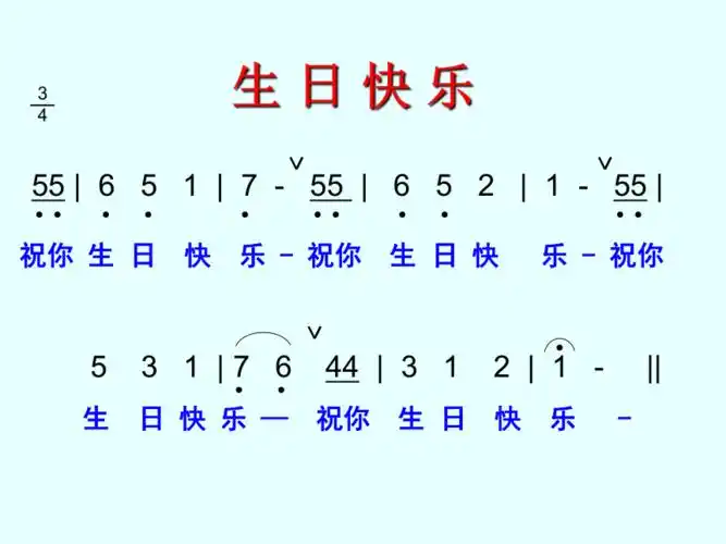 音乐人音版四年级上第7课生日快乐变奏曲课件9张ppt