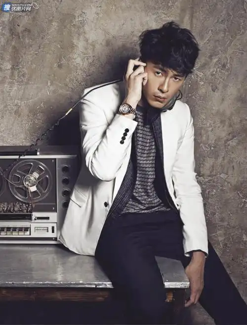 郑元畅,帅哥,型男,美男,暖男,时尚,冷色调,男演员,台湾帅哥郑元畅冷