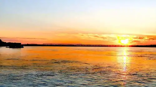 回车桌面>电脑壁纸>风景>抖音最火晚霞日落美景>高清显示 最佳查看