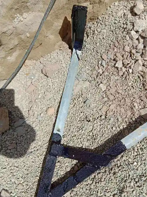 竖井扁铁接地棒 电井接地扁铁做法图片