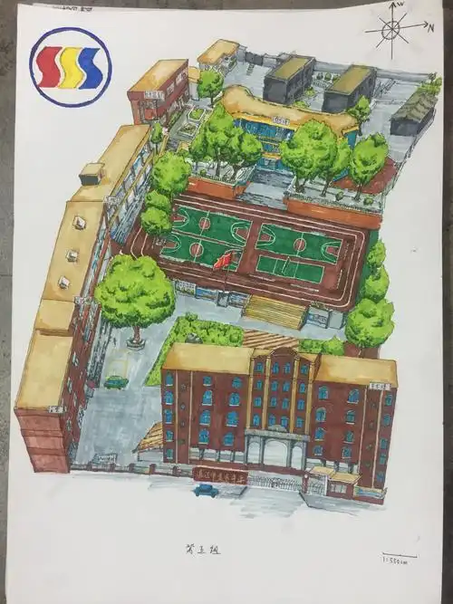 "心系美中,情寄寸土"——湛江市美术中学举办了首届校园手绘图大赛