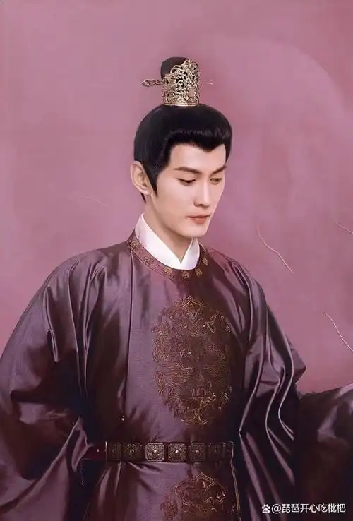 看了男明星古装束发照,才明白古人为什么要束发