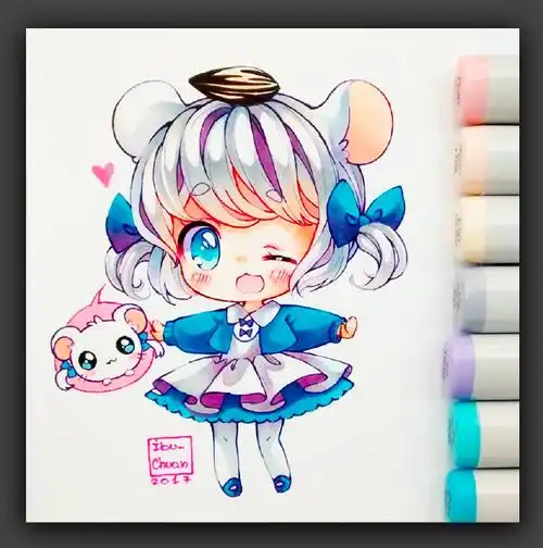 漫画人物素材参考#儿童画##创意儿童画##儿童动漫卡通