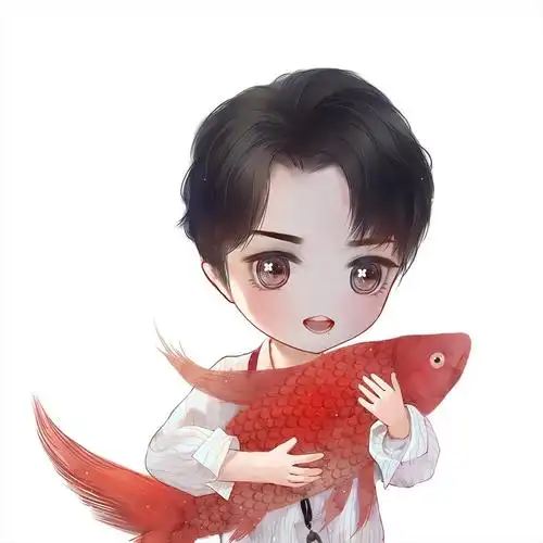 肖战卡通q版头像图源见水印