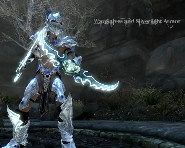 [已过时][snm-10251][铠甲]精品【性感白银铠甲附赠月弯刀