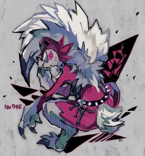 鬃岩狼人月形态