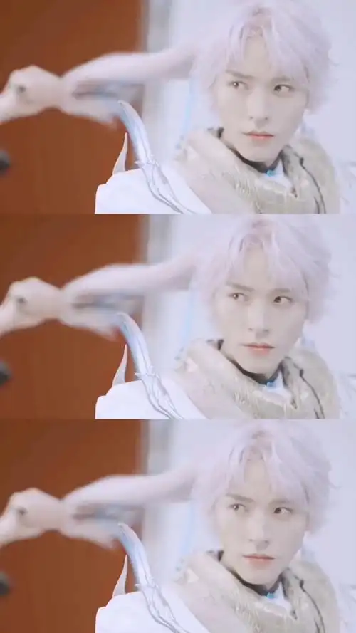 龚俊#俊俊子新白发造型太好看啦!