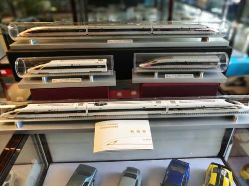 动力时代 1:87 复兴号动车组高铁模型 复兴号cr400bf动车组模型