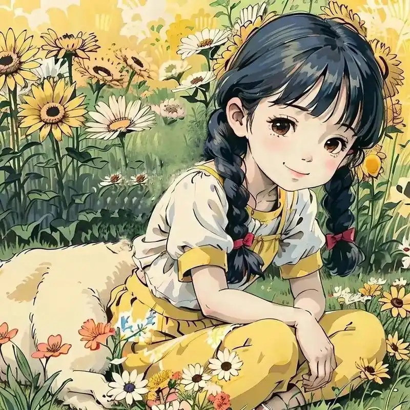 超级治愈的微信头像|漫画头像