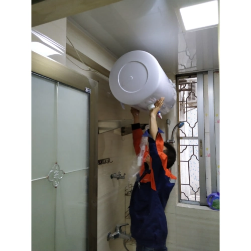 > 万和e50-q1w1-22 50升电热水器2100w大功率商品评价 > 送货快,安装