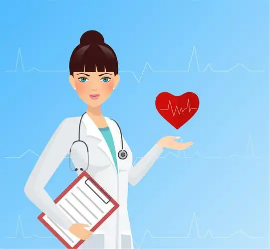 女医生简笔画法,生病护士姐姐男医生卡通形象女医生等等