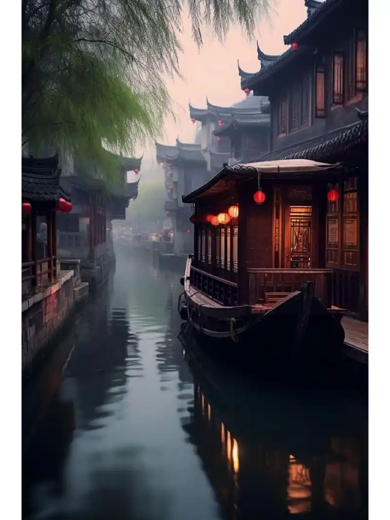 总要去一趟江南吧. #江南烟雨# #唯美意境# #旅游# #古镇