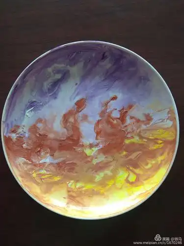 晨夕——油画艺术瓷盘欣赏