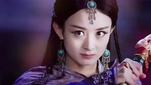 女明星古装耳坠装扮赵丽颖迪丽热巴林心如佟丽娅刘诗诗谁最霸气