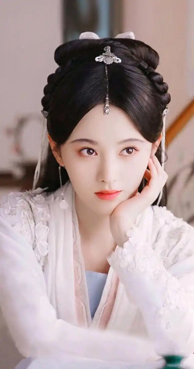 鞠婧祎古装照,真是美若天仙