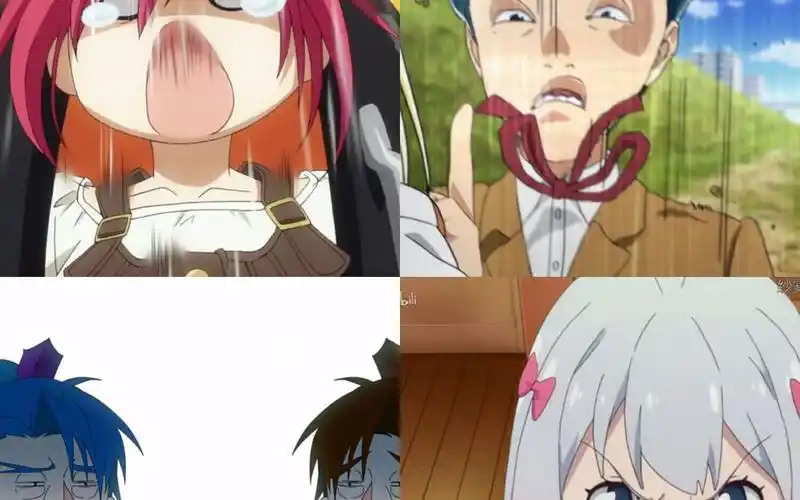 (万恶之源)盘点萌翻/颜艺表情包出处13