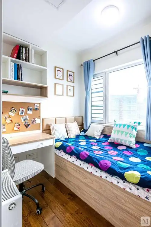 8万90㎡日式二房装修清新日式装修设计-红星美凯龙家装效果图