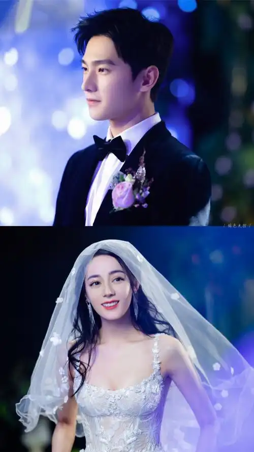 你是我的荣耀大结局杨洋迪丽热巴婚纱照太养眼了