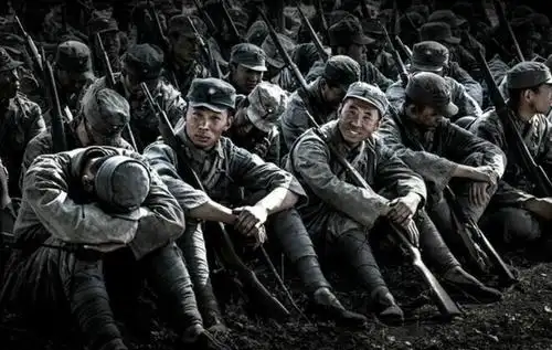 发动百团大战的我军(剧照)