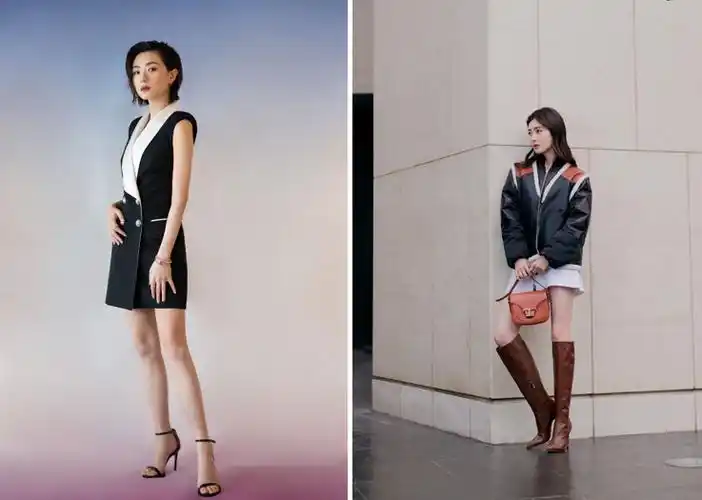 左图:万茜 右图:江疏影