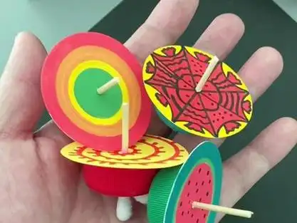 幼儿手工 #自制玩具 #儿童创意手工 #废物利用创意手工