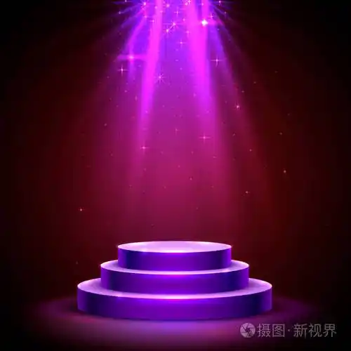 颁奖典礼与舞台登上领奖台现场