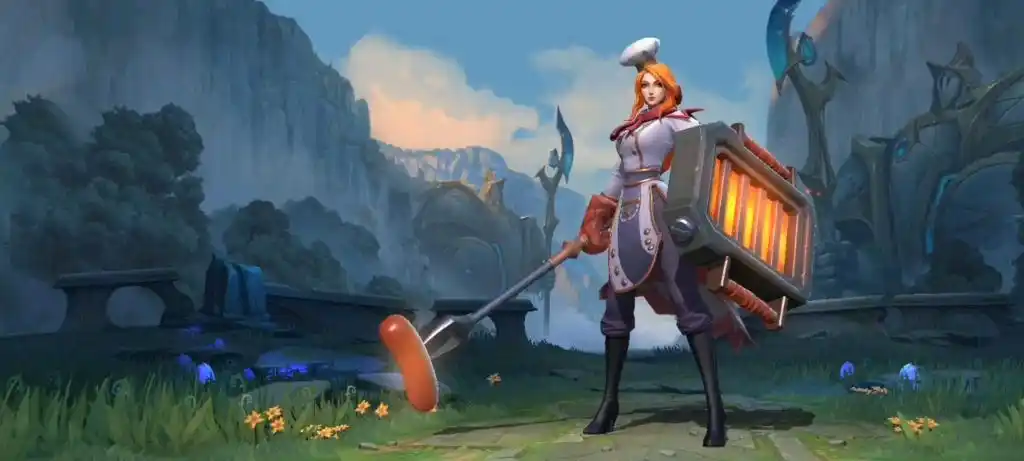 英雄联盟最帅皮肤(蕾欧娜.烧烤女神)