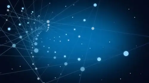 科技深蓝点线粒子ppt背景图片_ppt背景_ppt_ppt模板_办公素材