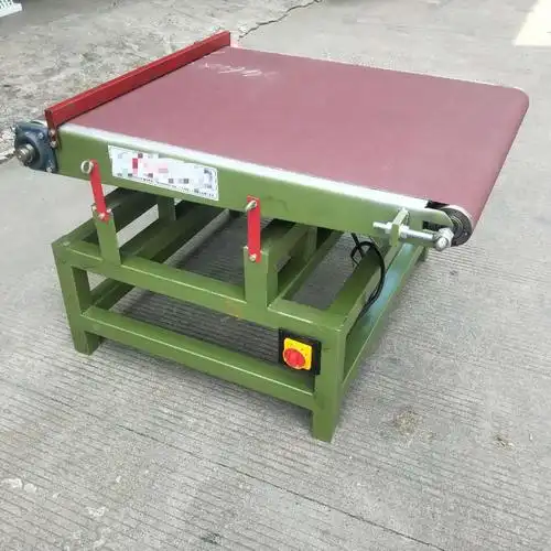 牛拜简易沙带机平板砂光机立卧两用平面打磨机砂边机木工机械抛光机