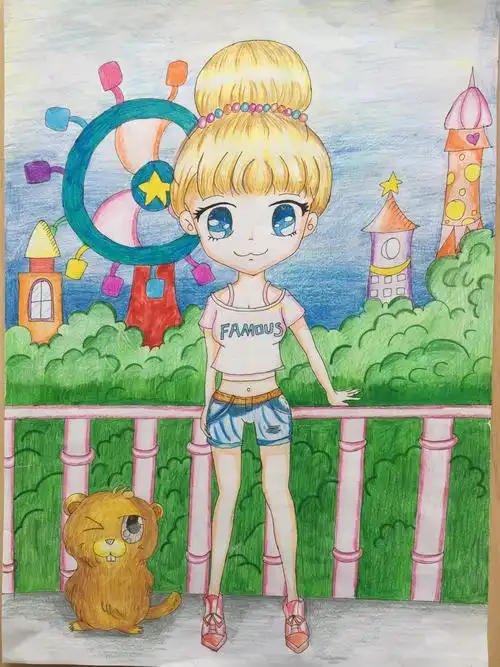 凤华艺术漫绘社团作品展——致漫绘社团可爱的你们