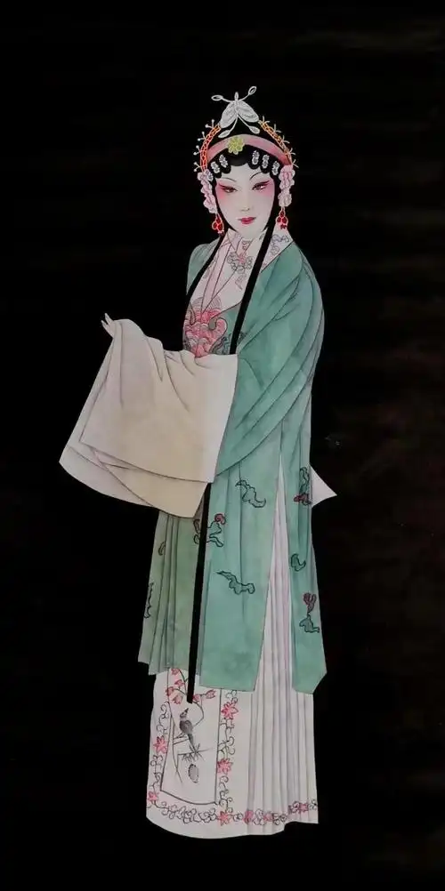 中国戏曲中人物角色中,通常把"生,旦,净,丑"作为行当的四种基本类型.