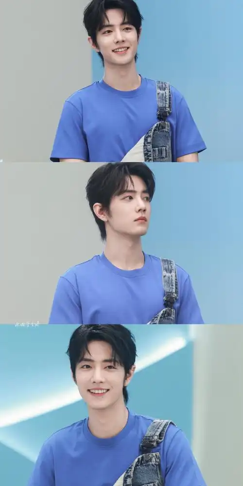 肖战终于穿背带裤了##肖战rio全球品牌代言人