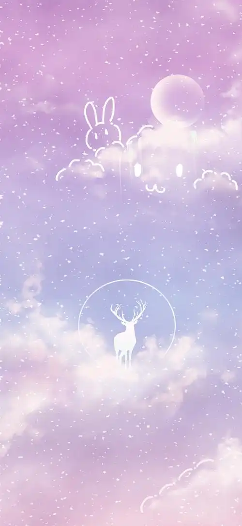 梦幻手机主题壁纸《梦话天空》