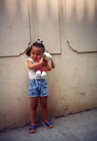 angelababy童年照片 angelababy可爱童年照片(5)