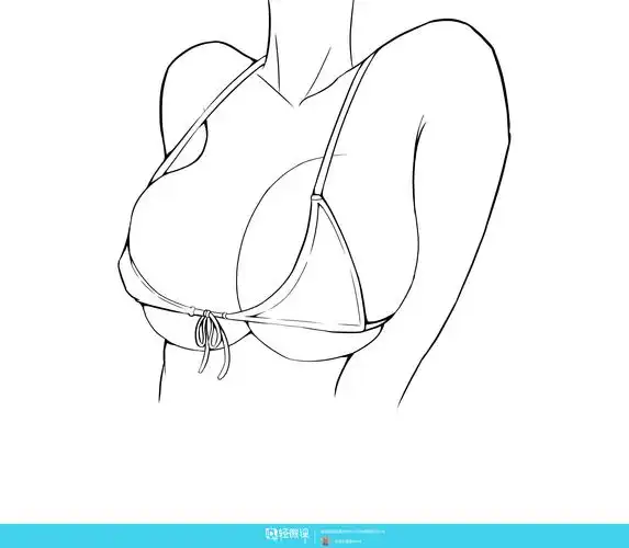 作业:如何学动漫手绘之女性胸部的画法与训练技巧 - 漆黑の莫莫sama