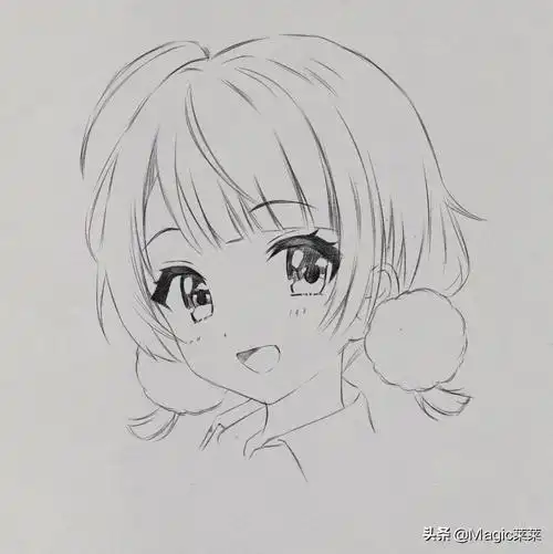 下面是绘画步骤:推荐使用绘画工具:铅笔 自动铅笔 素描纸 橡皮伙伴们