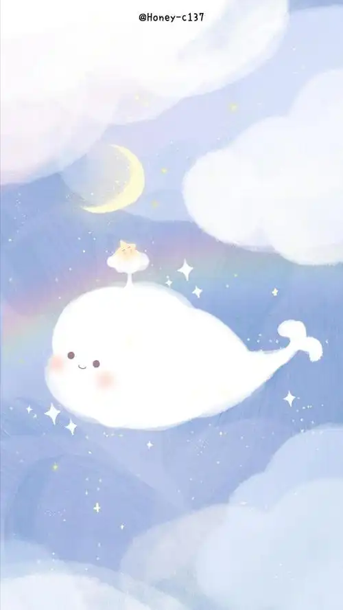 超可爱梦幻云朵天空手机壁纸