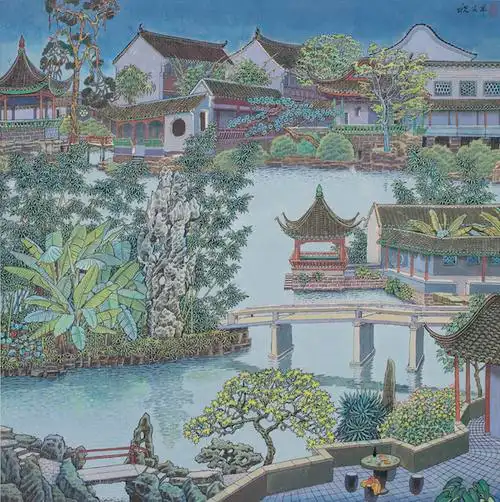 祝大年提出许多新的观点,如他提出:"中国古代工笔重彩画,线条与色彩
