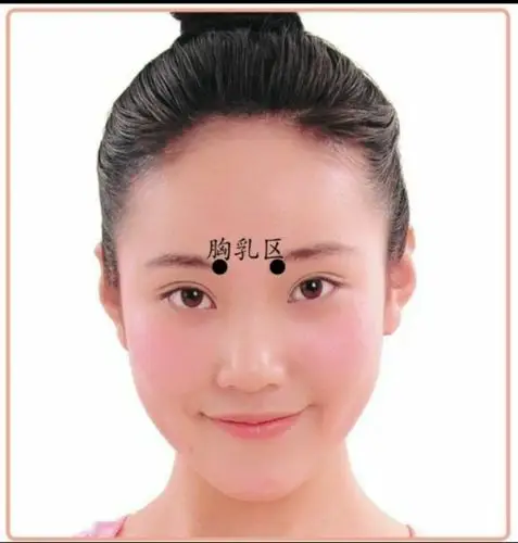 面色诊断 诊断:如果上眼皮内侧部位有痣,痦子,或闭上眼睛此部位有粉