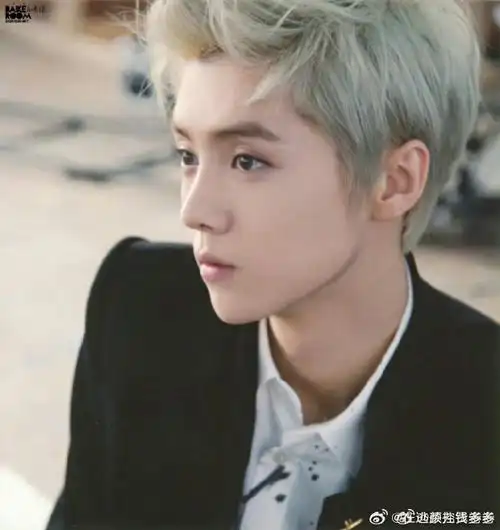 最近总在回忆exo时期鹿晗,这个白发我真的崩不住了