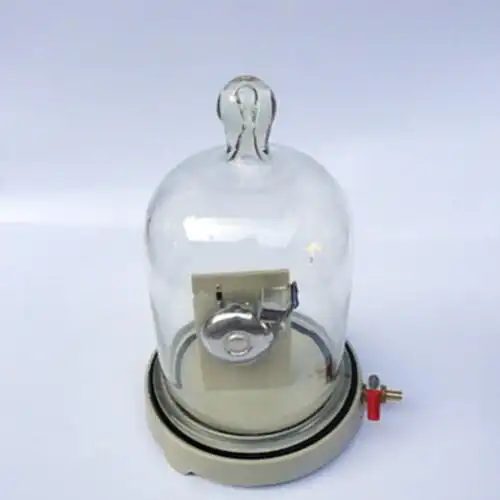 真空罩中学生物理教学器材电铃声音传播实验仪器玻璃抽气盘