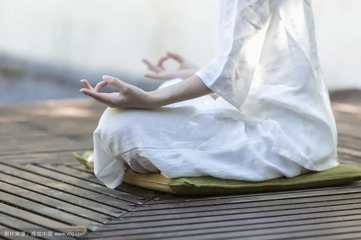 女性,打坐,禅意