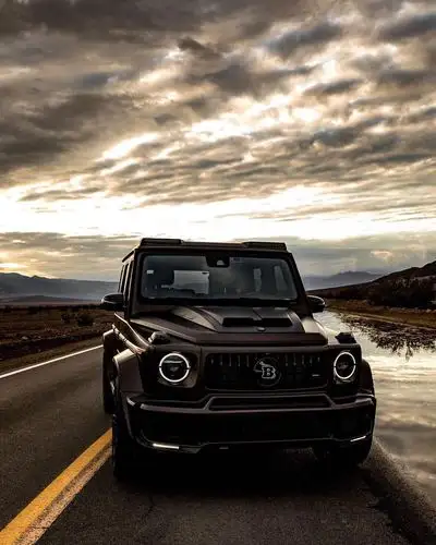 巴博斯奔驰大g外观霸气十足