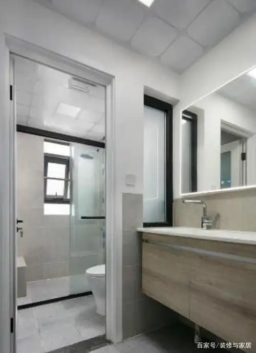 卫生间干湿分离怎么做?把3点做好,入住后生活实用又方便