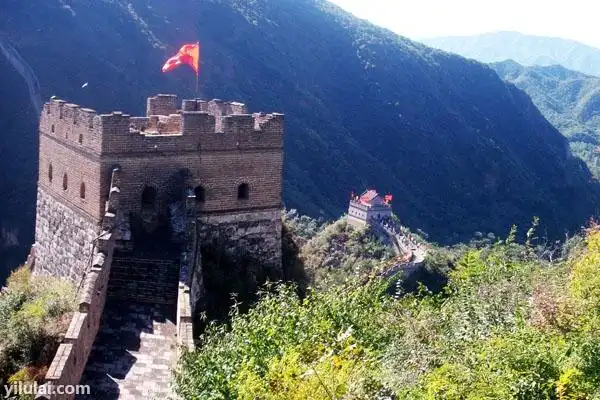 响水湖长城的烽火台大图