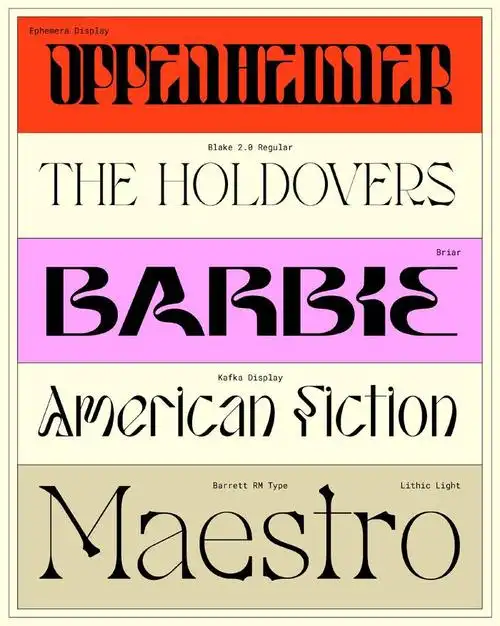 这些英文字体设计既个性又好看