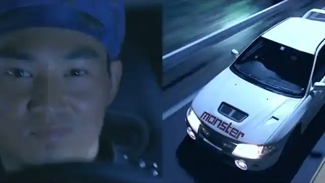 《头文字d》陈冠希秋名山飙车大战周杰伦 永恒的经典!