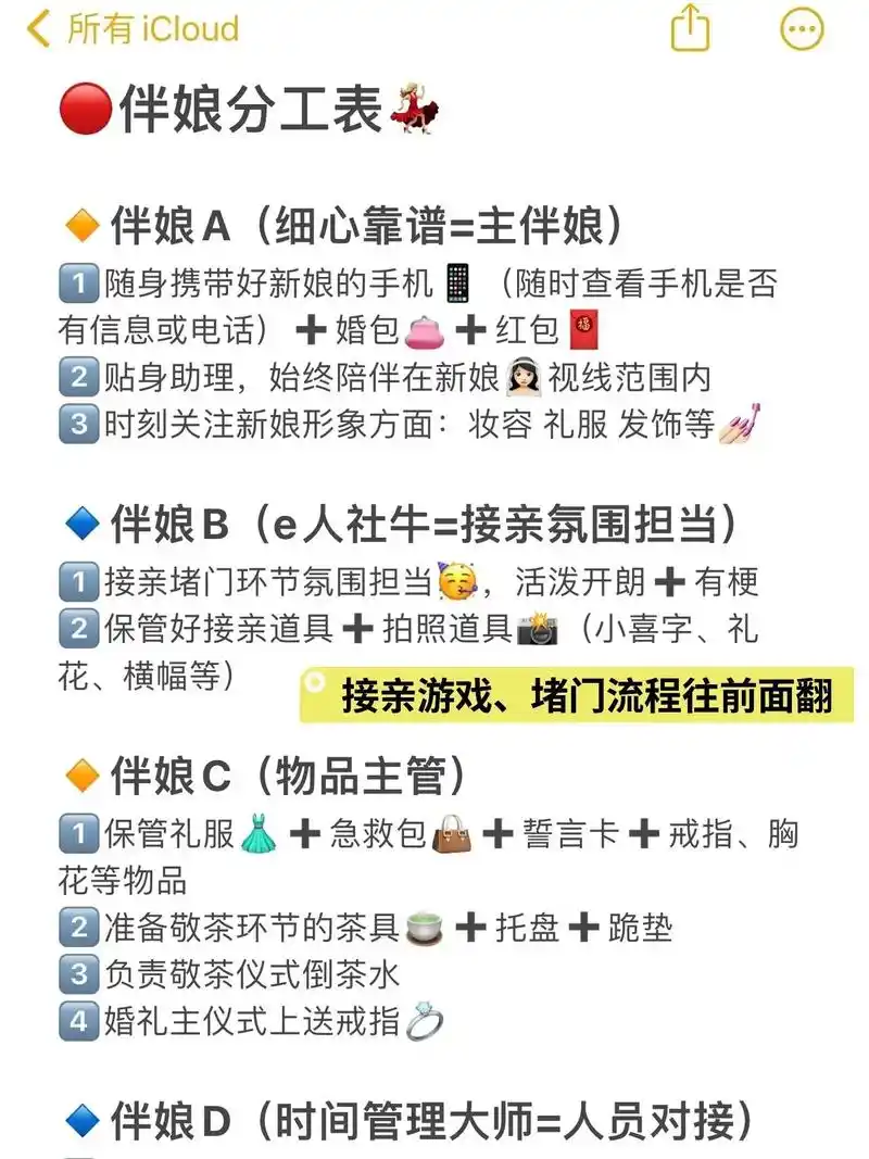 终于有人把伴郎伴娘分工一次性说清楚了6015 准新郎和准新娘们