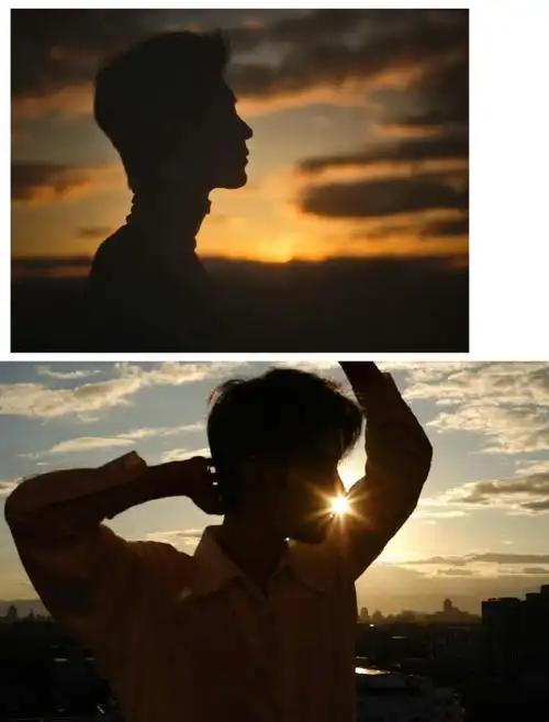 肖战晒与爸爸妈妈背影照##肖战